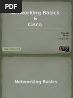 Networking Basics & Cisco: Shoaib IT Engineer