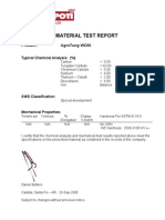 Agrotung Wc60 - Material Test Report