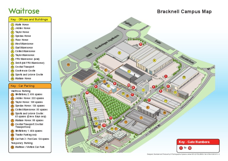 Bracknell Campus Parking Map | PDF | Business