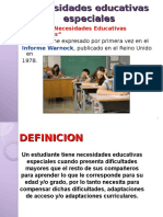 Necesidades Educativas Especiales