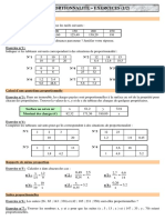 Exercices Sur La Proportionnalite Exercices Sur La Proportionnalite