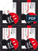 Mickey Party Printable