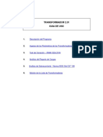 Aplicacion para Operacion de Transformadores PDF