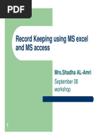 Difference Between MS Word and MS Excel | PDF | Microsoft Excel ...