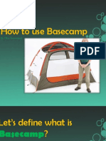 How To Use Basecamp