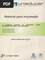 O Trabalho Escravo de Imigrantes Latinoamericanos no Brasil Contemporâneo