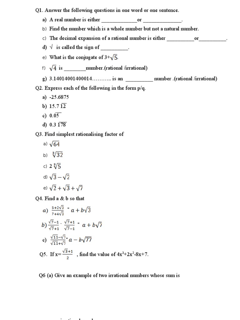 Class 9 Assignment | PDF