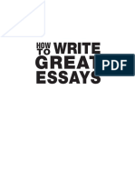 How to Write Great Essays - Write Great Essays Every Time