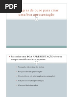 4 as Regras de Ouro Para Criar Uma Boa Apresentacao