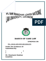 Basics of Case Law Subject