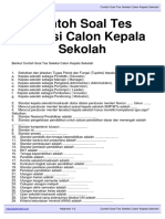 Download Download Contoh Soal Tes Seleksi Calon Kepala Sekolah Kepalasekolahorg by Biologi Irwanto SN300787445 doc pdf