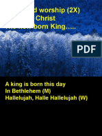 Worship the Newborn King in Bethlehem