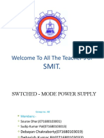 Welcome To All The Teacher's Of: Smit