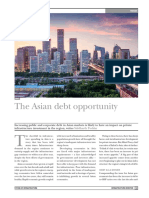 The Asian Debt Opportunity (Infrastructure Investor, December 2015)
