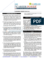 Economic Survey 2015 16 Highlights PDF