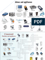 Machines and Appliances Vocabulary PDF
