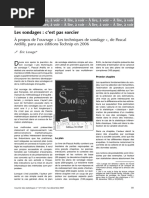 Download LES SONDAGES LES TECHNIQUES DE SONDAGES PASCAL ARDILLY EDITION TECHNIP 2006pdf by baraka SN300816249 doc pdf