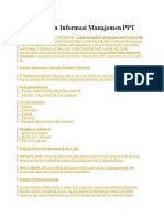 Materi Sistem Informasi Manajemen