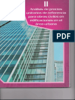 II. Analisis de Precios Unitarios de Referencias para Obras Civiles en Edificaciones en El Area Urbana