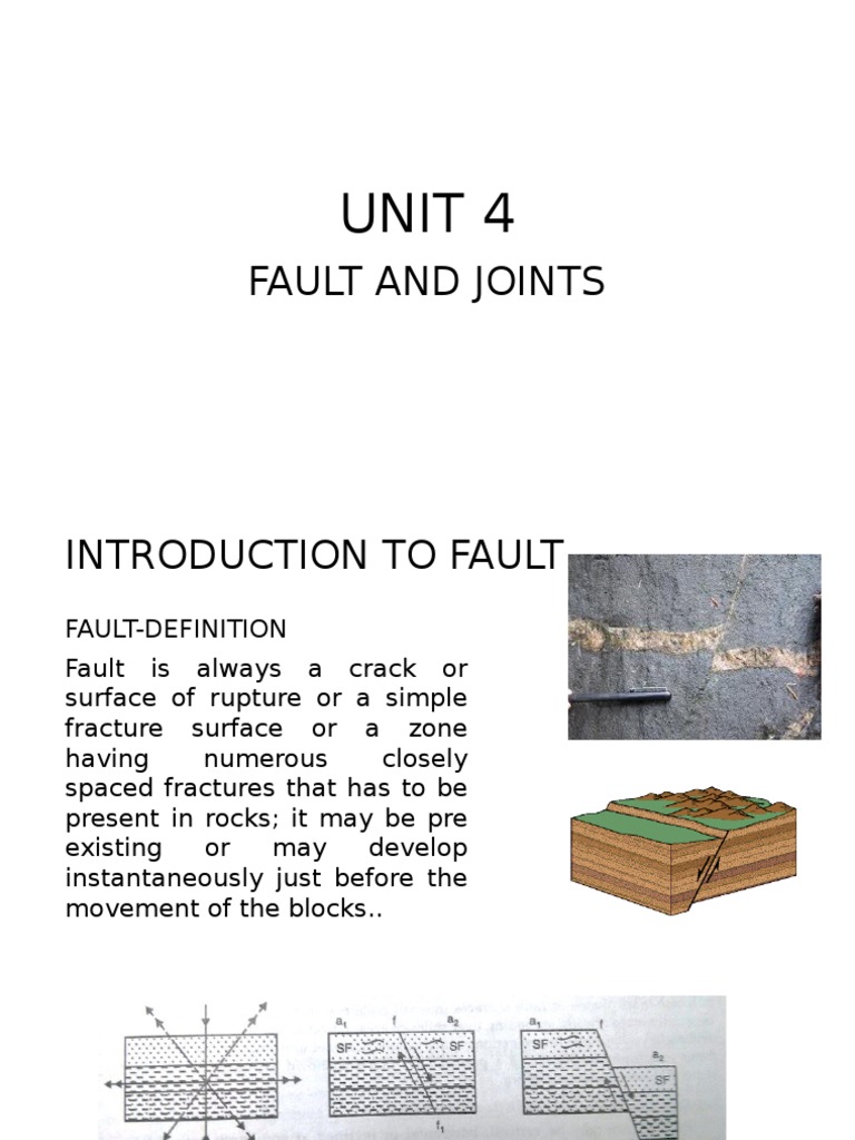 Understanding Faults and Joints in Geology | PDF | Structural Geology ...
