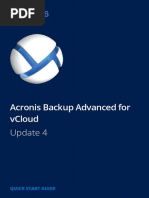 Acronis Backup Advanced For Vcloud: Update 4