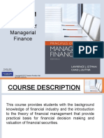 Managerial Finance Chapter 1 (An Overview)