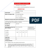 CLB 10603 Microbial Technology Lesson Plan Jan 2016