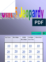 Unit 5 Jeopardy