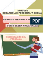 Identidad Personal y vocacional-GLENDA