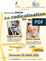 Conf Radicalisation 13 Mars 2016