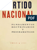 Fundamentos doctrinarios y programáticos PN