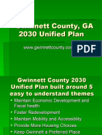 Gwinnet County GA - 2030 Unified Plan