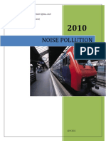 Noise Pollution in Pakistan
