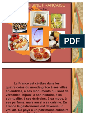 Histoire De La Cuisine Française Pdf