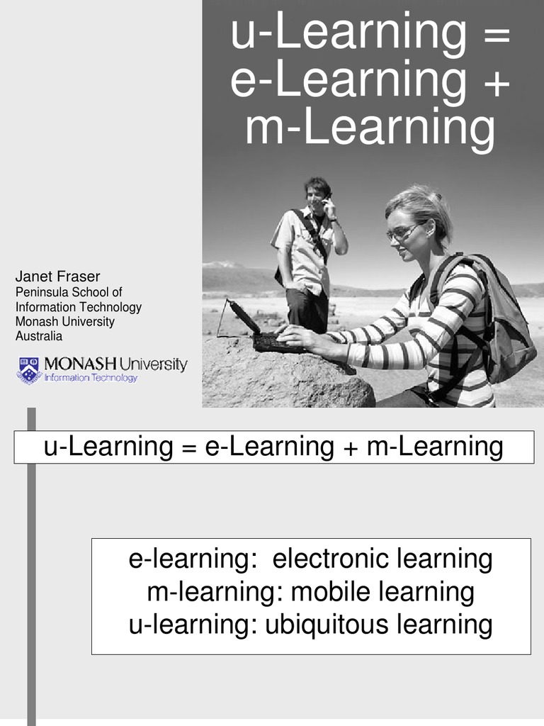 Ubiquitous Learning: e-Learning & m-Learning | PDF | Educational ...