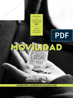 Estudio de Percepción Ciudadana Sobre Movilidad La Movilidad