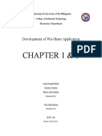 Chapter 1 & 2: Development of Wii-Share Application