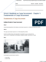 Driver's Handbook On Cargo Securement - Chapter 1 - Fundamentals of Cargo Securement - Federal Motor Carrier Safety Administration