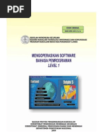 Download 10 Mengoperasikan Software Bahasa Pemrograman Level 1_Ti by chepimanca SN30088998 doc pdf