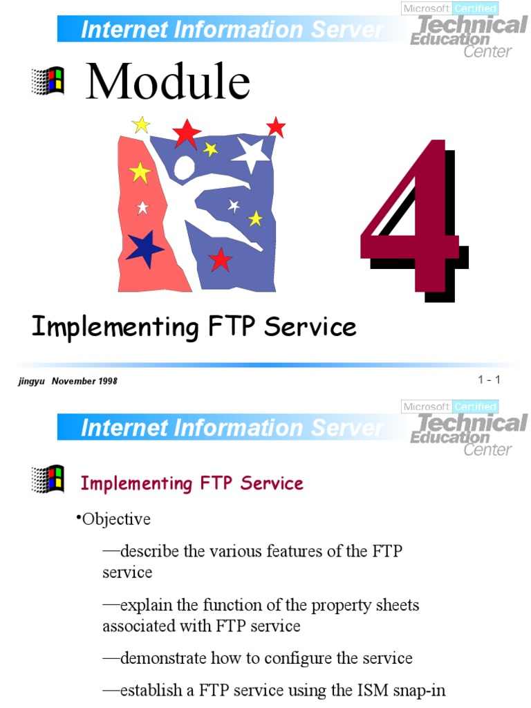 Internet Information Server: Implementing FTP Service | PDF | File ...