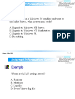 Example: Internet Information Server