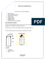 Test On Aggregates