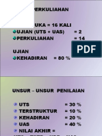 Ketentuan Perkuliahan