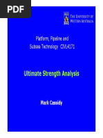 Ultimate Strength Analysis