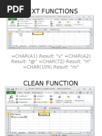 ms excel Text Functions 3