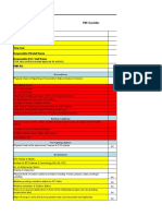 PM Checklist: Visit Date: Time In: Time Out: Responsible PM Staff Name Responsible NOC Staff Name