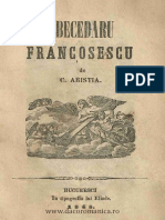 Dictionar Francez-Roman, 1848
