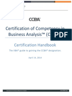 Ccba Handbook