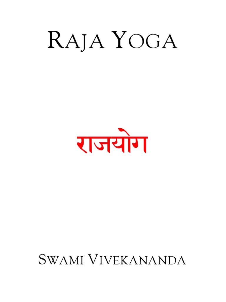 Vivekananda - Raja Yoga | PDF | Yoga | Mind