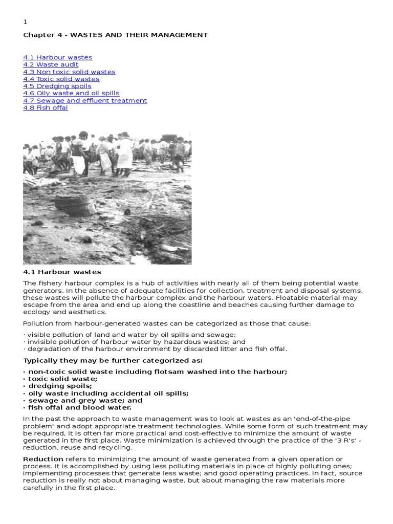 Chapter 4 | PDF | Sewage Treatment | Municipal Solid Waste